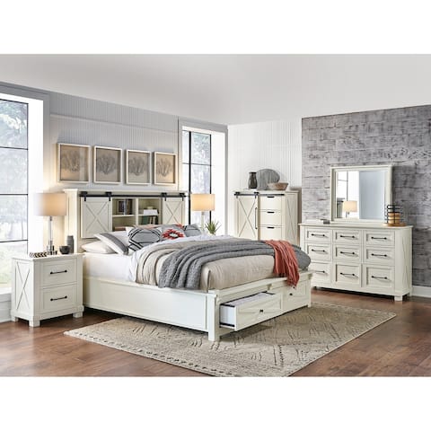Simply Solid Shanna Solid Wood 3-piece Storage Bedroom Collection