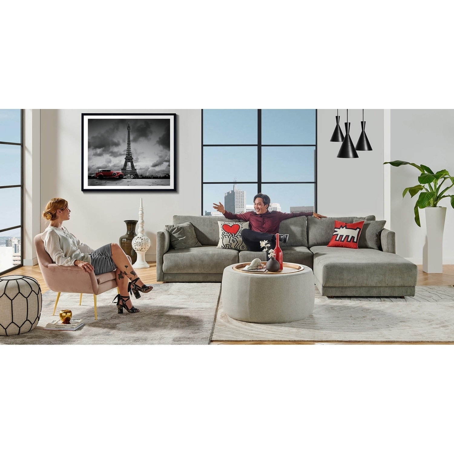 cost of loveensacar sectional