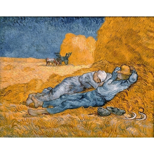 CANVAS Noon Rest from Work 1891 by Vincent Van Gogh - Bed Bath & Beyond ...
