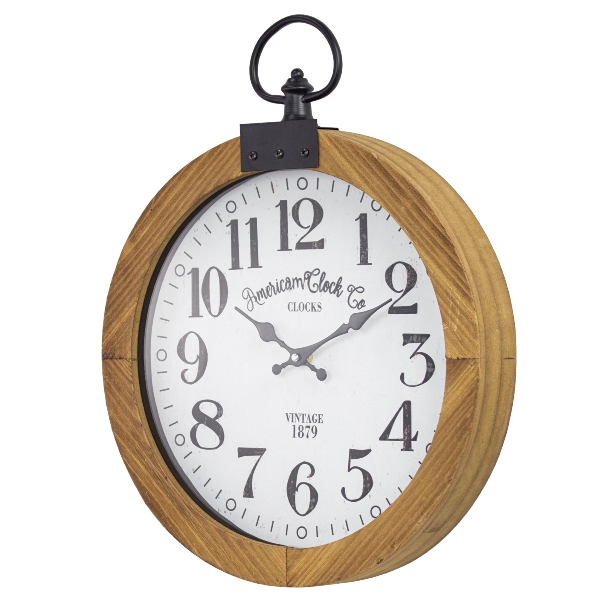 American Clock Co Pocket Watch Wall Clock 20 N A