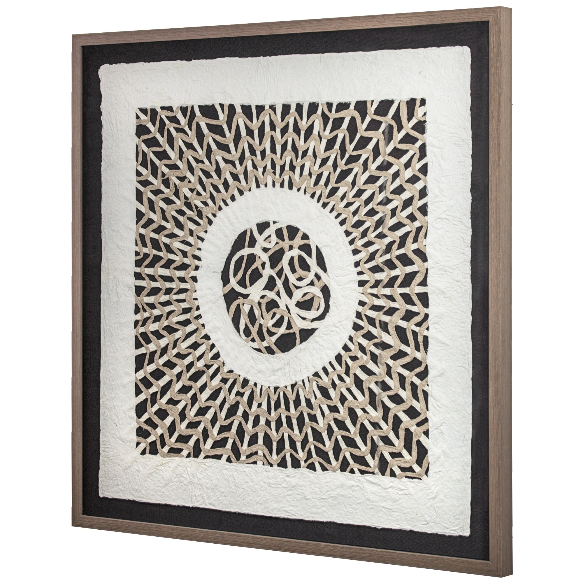 Handmade Rice Paper Wall Art (31" x 31") On Sale Overstock 29141447