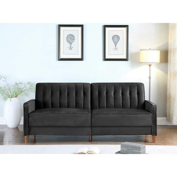 Mills Convertible Sleeper Sofa Bed Overstock 29141539