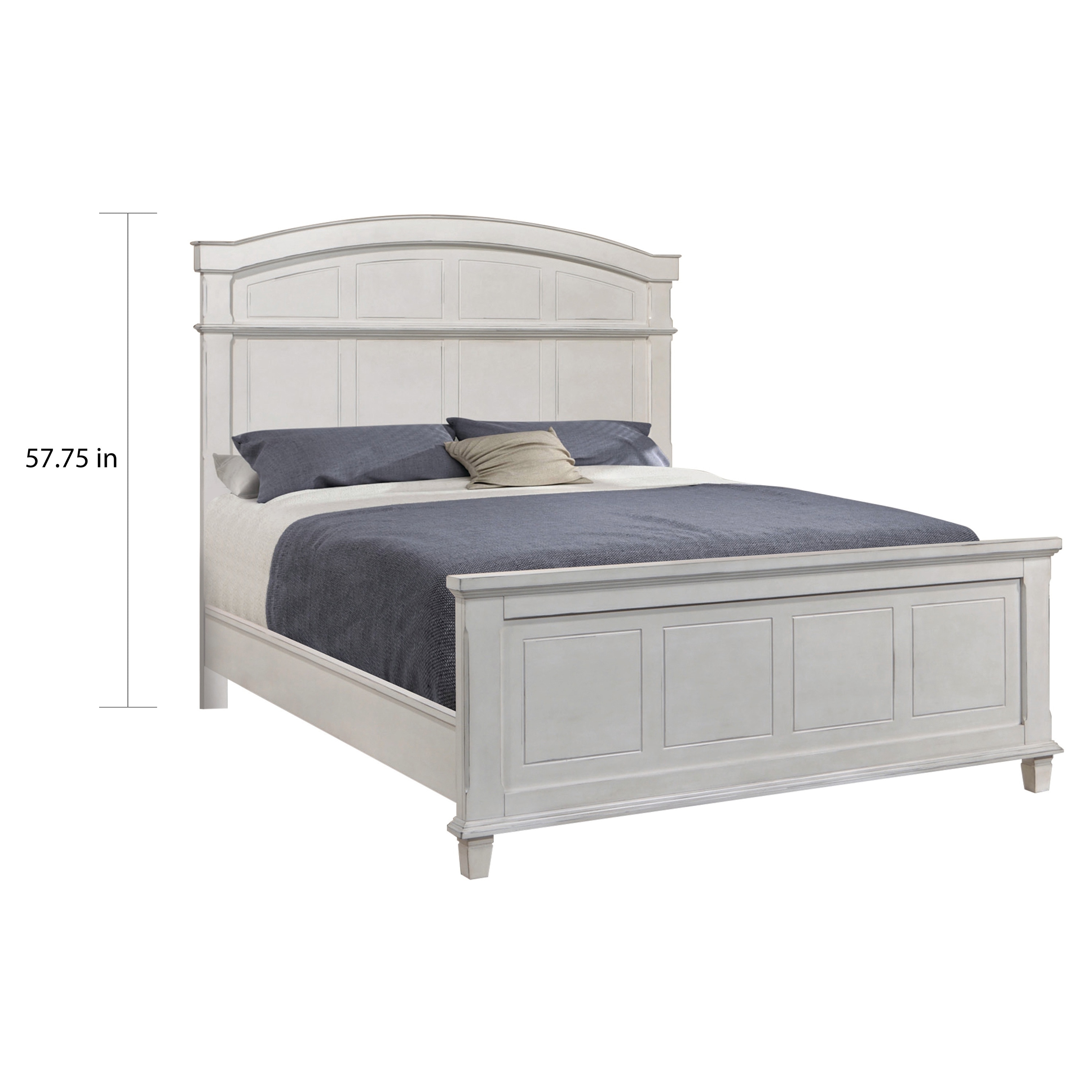 The Gray Barn Avalon Antique White 5 Piece Bedroom Set