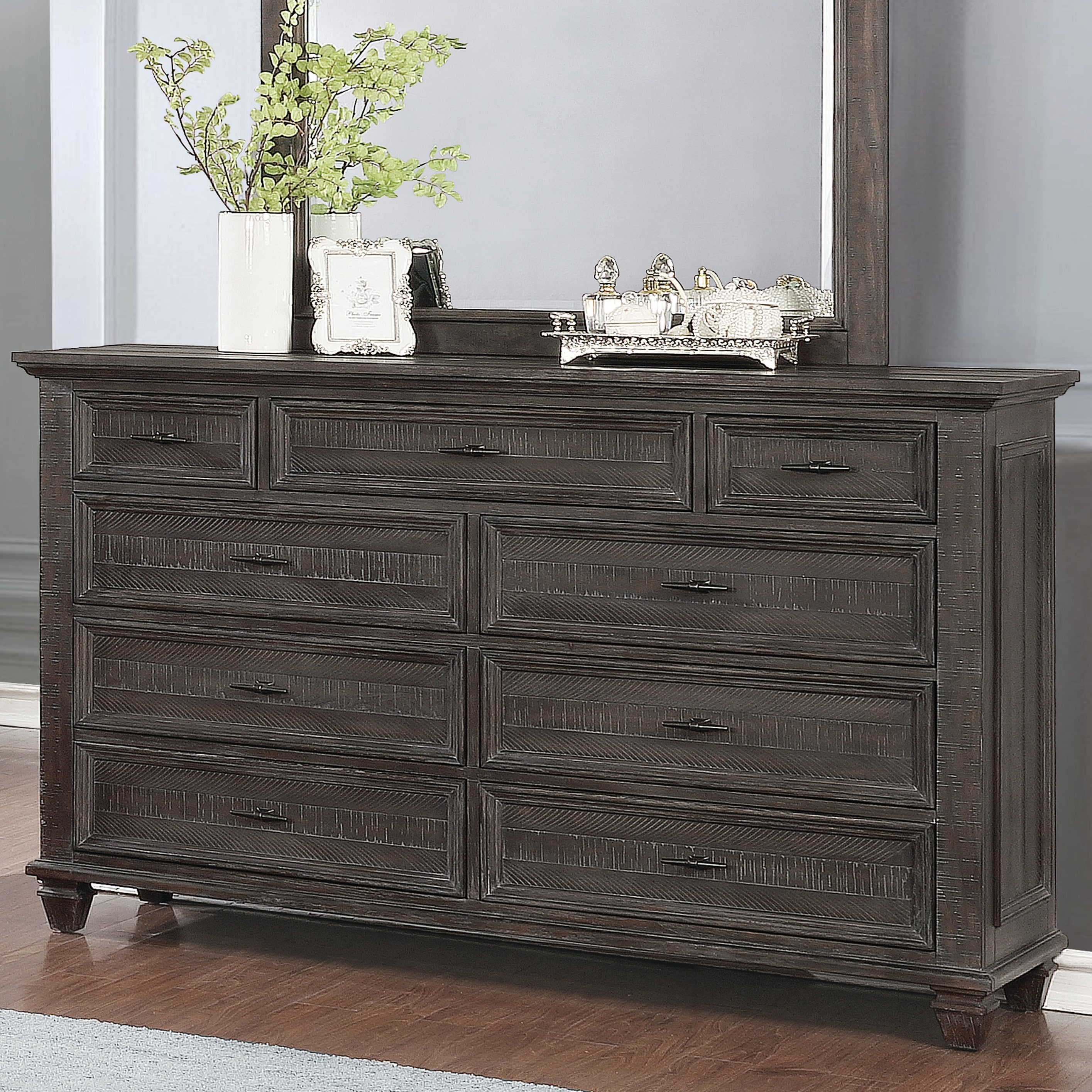 Shop The Gray Barn Mansfield Park Weathered Carbon 9 Drawer
