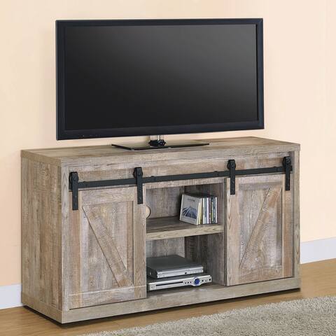 The Gray Barn Good Turn 48-inch Sliding Door TV Console
