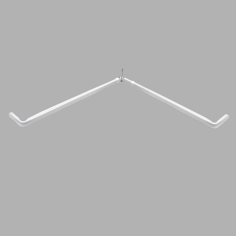 InStyleDesign Lockseam Corner Curtain Rod 28-48"