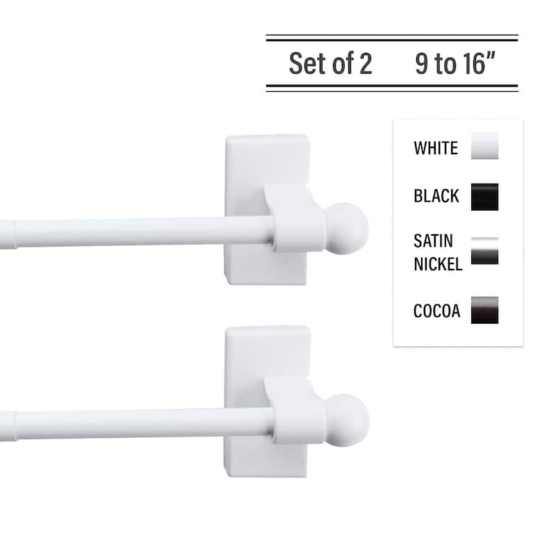 InStyledesign 7/16 inch dia. Magnetic Rod 9-16 inch long ( Set of 2 )