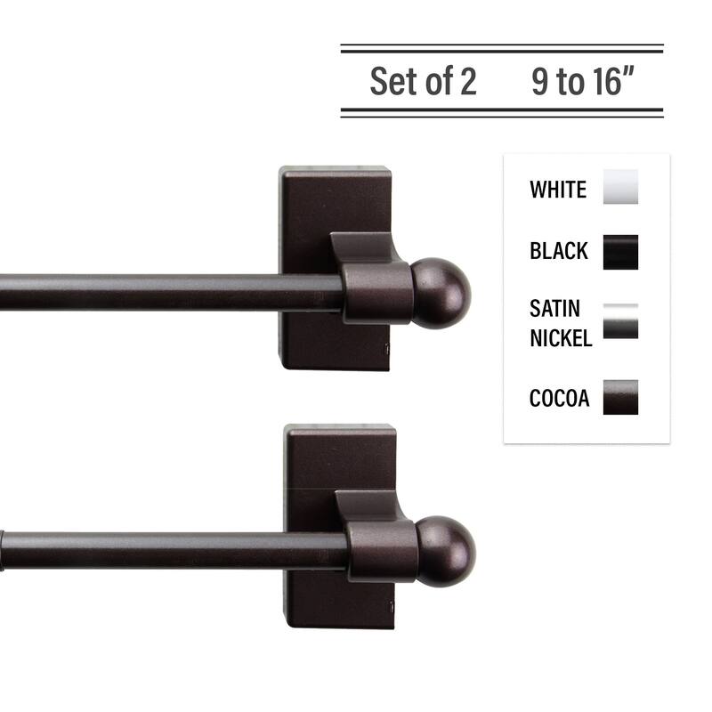 InStyledesign 7/16 inch dia. Magnetic Rod 9-16 inch long ( Set of 2 )