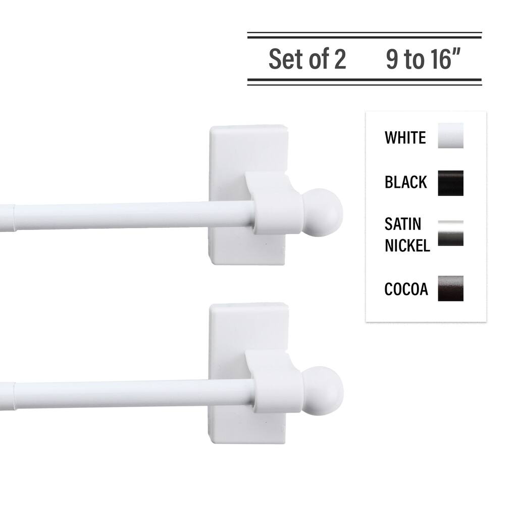 InStyledesign 7/16 inch dia. Magnetic Rod 9-16 inch long ( Set of 2 )