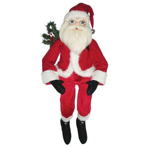 Christmas Jonas Santa Joe Spencer Gathered Traditions Art Doll