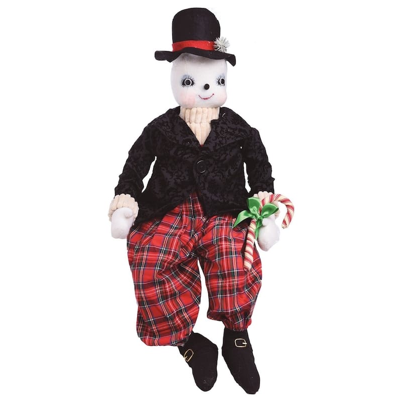 Christmas Byron Snowman Joe Spencer Gathered Traditions Art Doll
