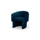 preview thumbnail 21 of 26, Kardiel Mid-Century Ovie 27" Fabric Chair - Width 27.6" x Depth 28" x Height 27.6" - Width 27.6" x Depth 28" x Height 27.6"