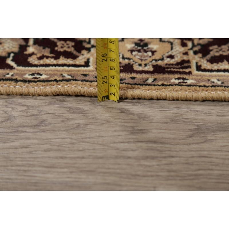 Traditional Bakhtiari Patchwork Polyester & Jute Turkish Oriental Rug - 13' 0'' X 3' 3''