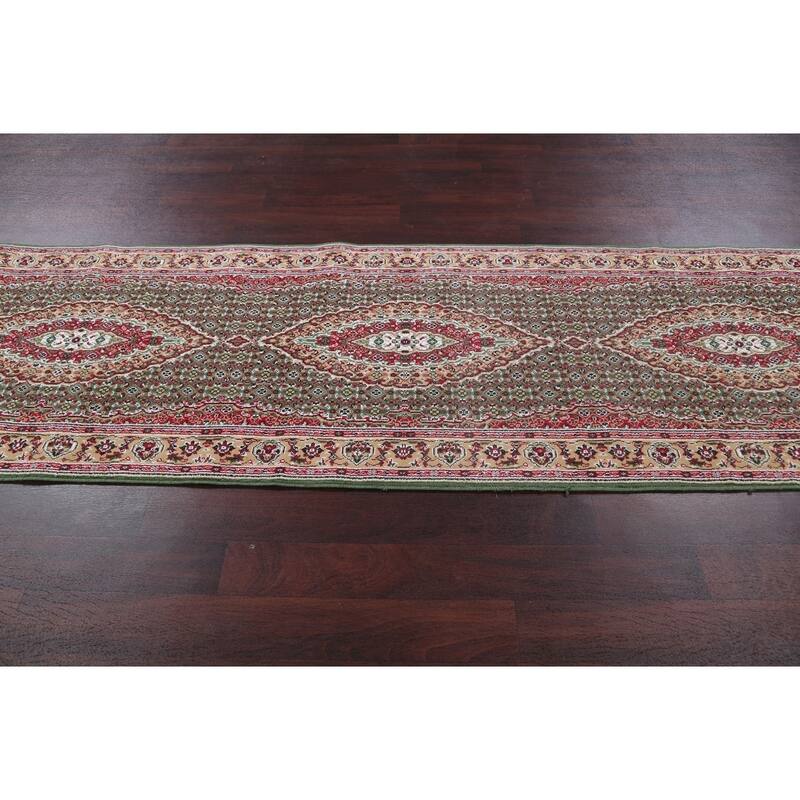 Traditional Tabriz Polyester & Jute Oriental Persian Classic Rug