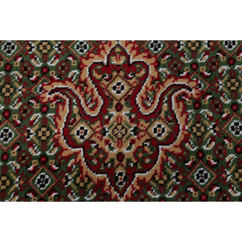Traditional Persian Tabriz Carpet Polyester/Jute Oriental Turkish Rug