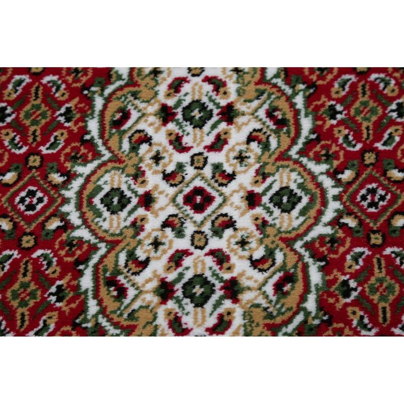 Traditional Persian Tabriz Carpet Polyester/Jute Oriental Turkish Rug