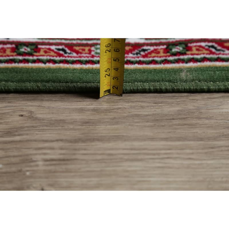 Traditional Persian Tabriz Carpet Polyester/Jute Oriental Turkish Rug
