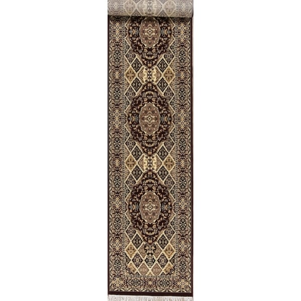 Classic Turkish Oushak Traditional Polyester & Jute Oriental Rug