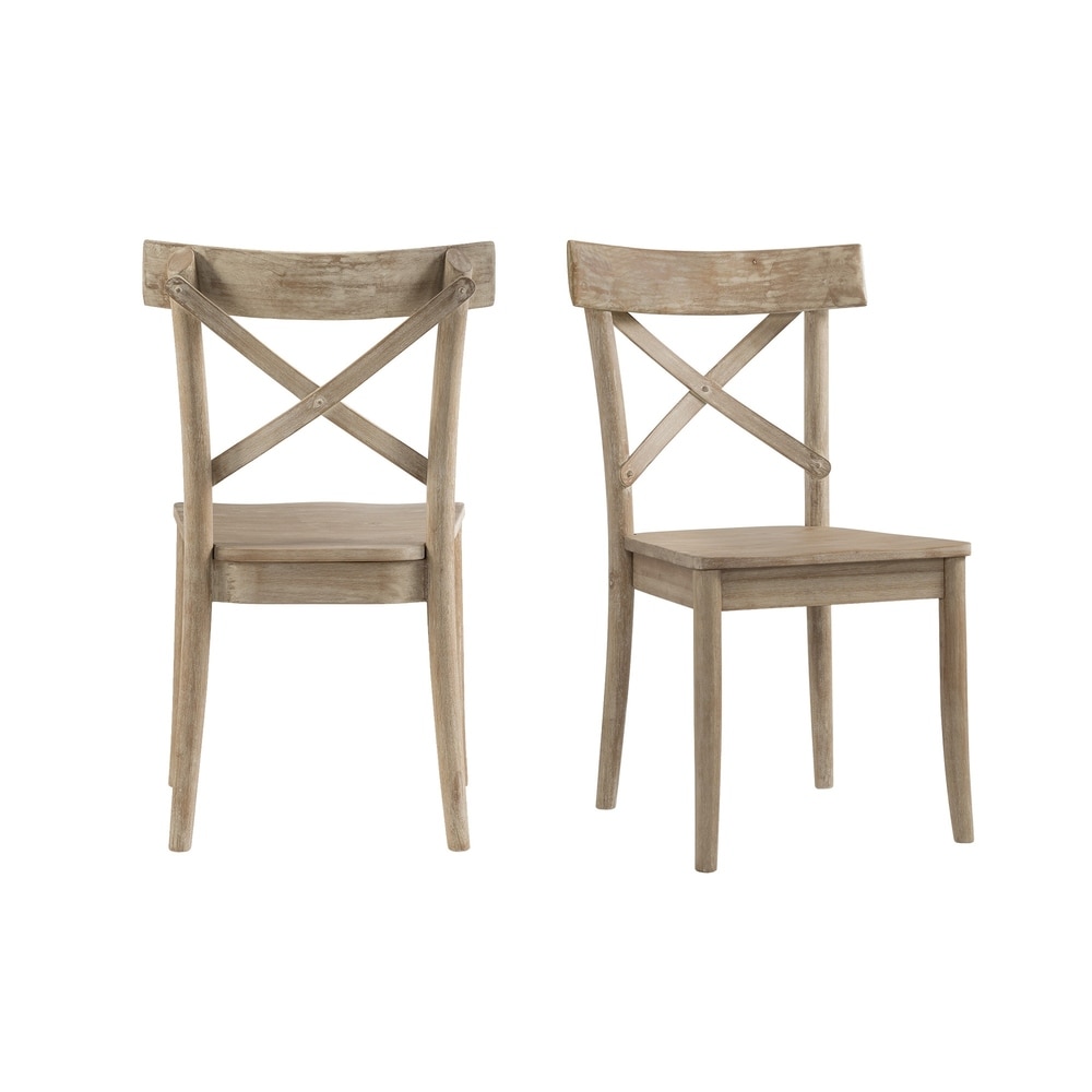 x back wood chairs