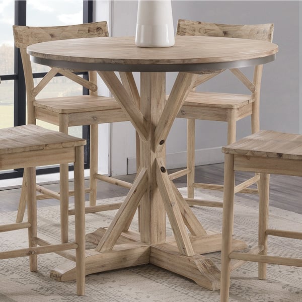 Shop The Gray Barn Whistle Stop Round Counter Height Dining Table