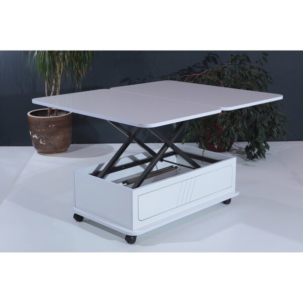 lift top coffee table with casters