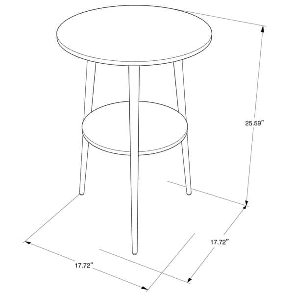 Carson Carrington Bangling Round 2tier End Table Bed Bath & Beyond