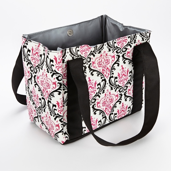 pink lunch bag insulated