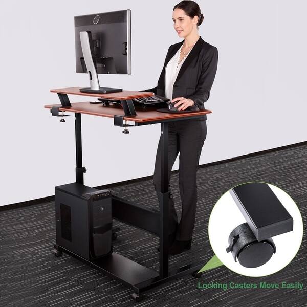 Shop Eureka Ergonomic Height Adjustable Standing Desk 40 Inch