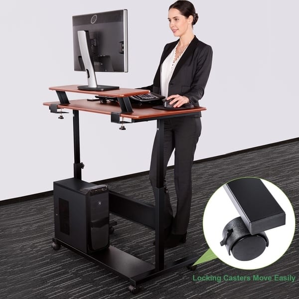 Eureka Ergonomic Height Adjule Standing Desk 40 Inch Eureka Ergonomic Height