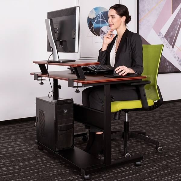 Shop Eureka Ergonomic Height Adjustable Standing Desk 40 Inch