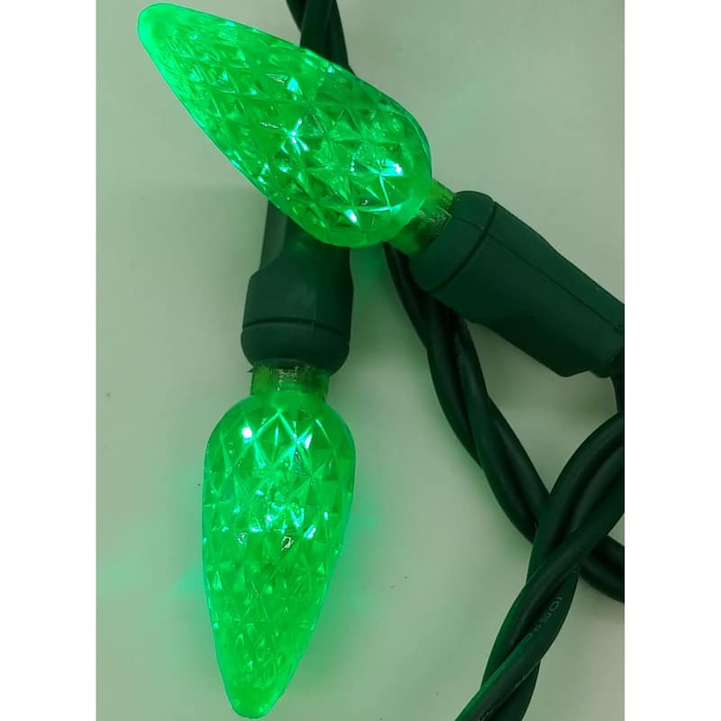 Green LED Set of 70 Lights Light String C6