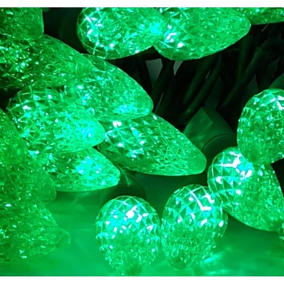 Green LED Set of 70 Lights Light String C6