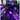 Purple LED Set of 70 Lights Light String 5MM