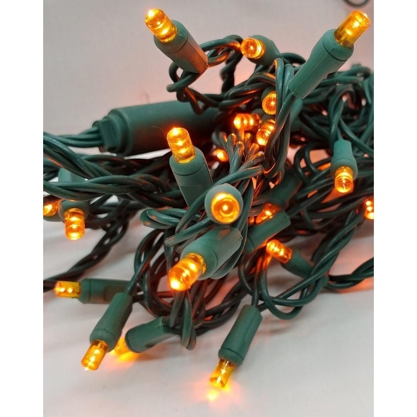 Orange LED Set of 70 Lights Light String 5MM