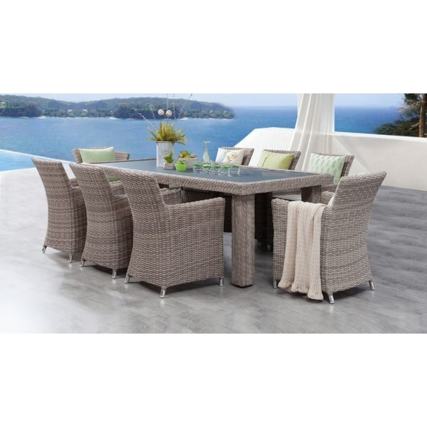 Savannah 9 Pc Outdoor Dining Set Free Shipping Today Savannah 9 Pc Outdoor Dining Set