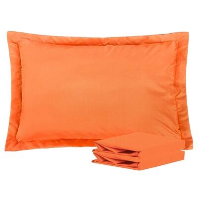 Buy Size King Orange Pillow Shams Online At Overstock Our Best