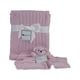 preview thumbnail 6 of 9, Cable Knit Baby Blanket Gift Set