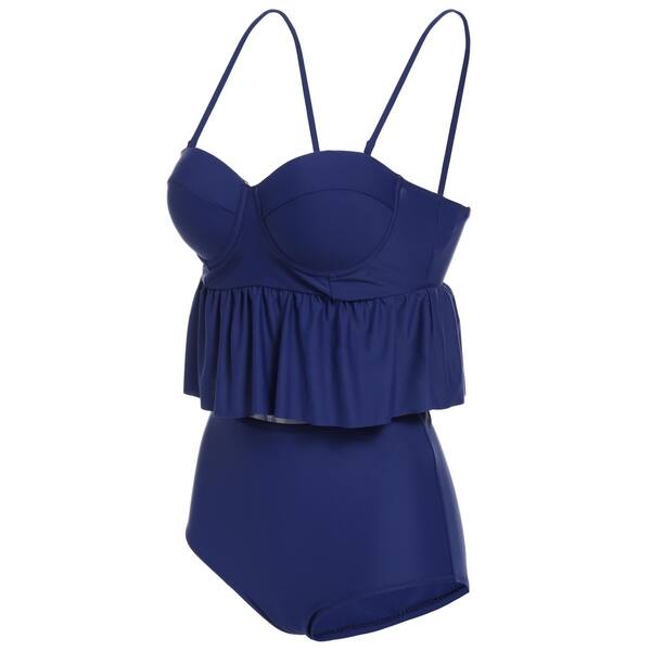 Womens Underwired Bikini And Briefs Set Two Piece Padded Swim Costume Fashion