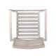 preview thumbnail 11 of 15, Cape Coral Outdoor Modern 6 Seater Aluminum Dining Set with Wicker Table Top by Christopher Knight Home