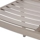 preview thumbnail 13 of 15, Cape Coral Outdoor Modern 6 Seater Aluminum Dining Set with Wicker Table Top by Christopher Knight Home