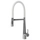 preview thumbnail 13 of 11, Transolid Bell'arte 1.8GPM Pull Down Kitchen Faucet - 2" x 7.88" x 21.06" Polished Chrome/White