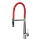 preview thumbnail 12 of 11, Transolid Bell'arte 1.8GPM Pull Down Kitchen Faucet - 2" x 7.88" x 21.06" Polished Chrome/Red
