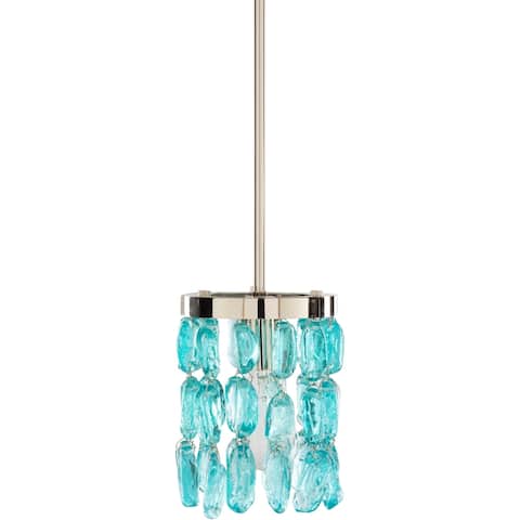 Artistic Weavers Altha Crystal Glam 1-light Pendant - 8.5" x 6" x 6"