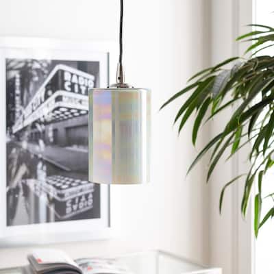 Friant Polished Glam 1-light Pendant - 11.5" x 4" x 4"