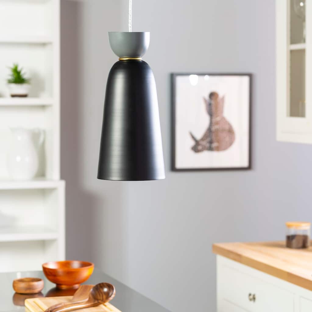 Paden Industrial Cone 1-light Pendant