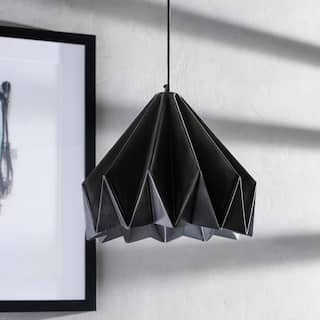Neola Folded Mid-Century Modern 1-light Pendant - 10" x 5.75" x 5.75"