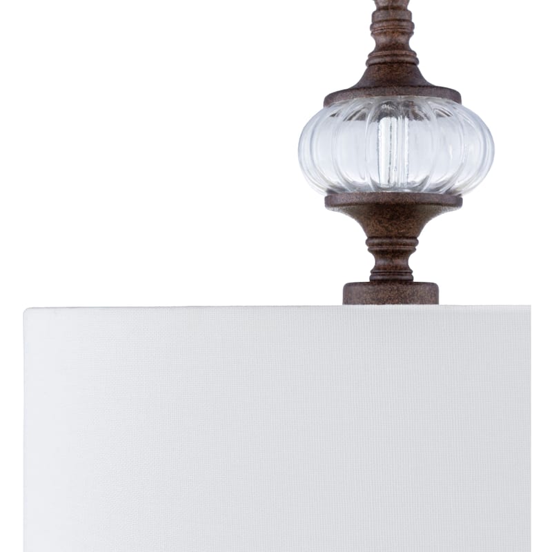 Molino Traditional Shaded 1-light Pendant - 19" x 9" x 9"