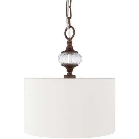 Artistic Weavers Molino Traditional Shaded 1-light Pendant - 19" x 9" x 9"