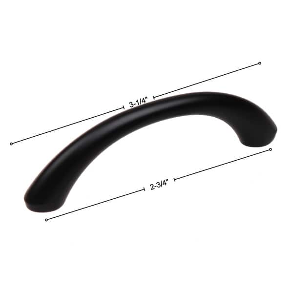 Shop Gliderite 25 Pack 2 3 4 Inch Center To Center Modern Loop