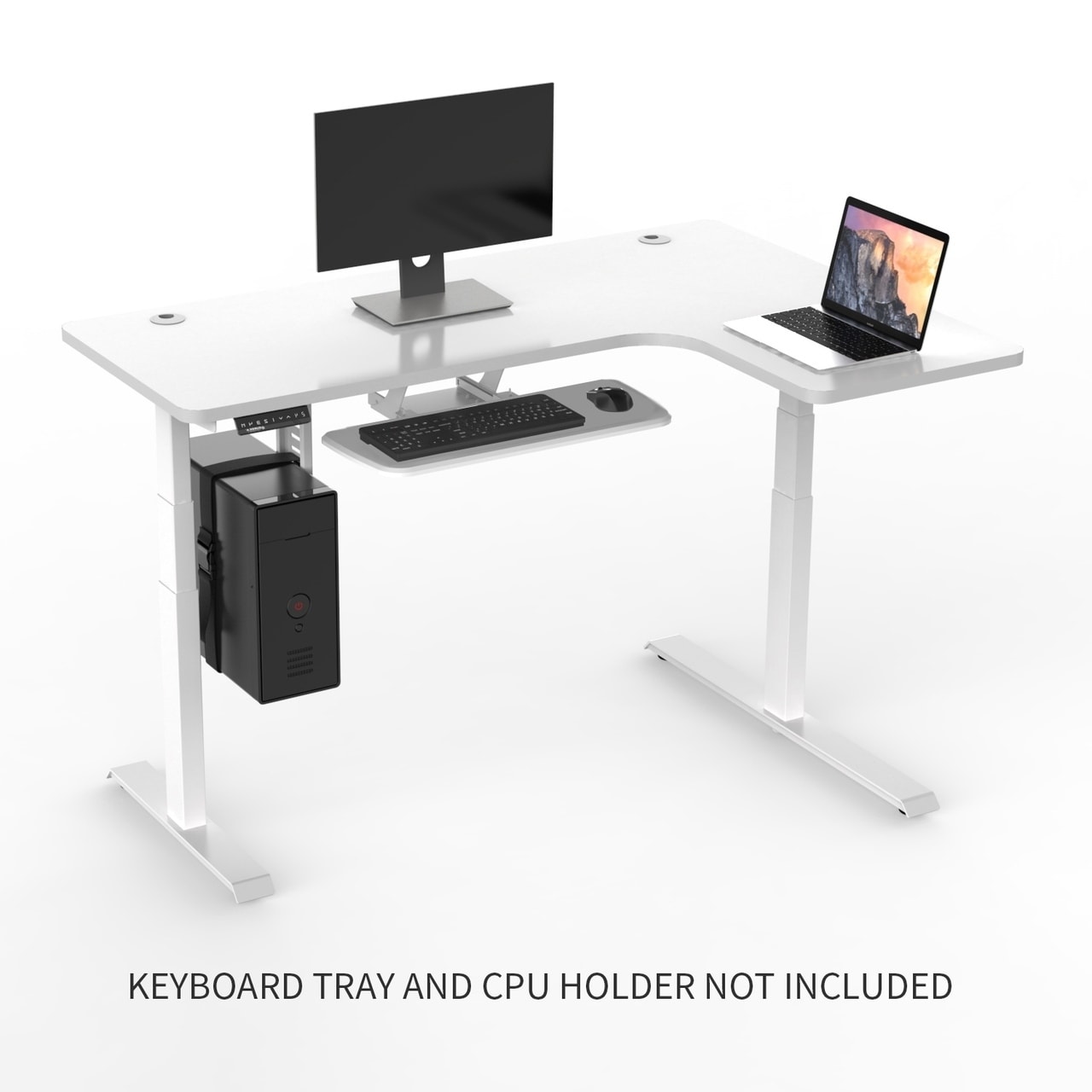 ergonomic l desk